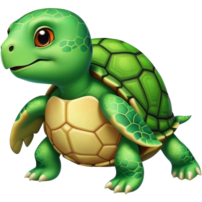 turtle wearing bikini emoji