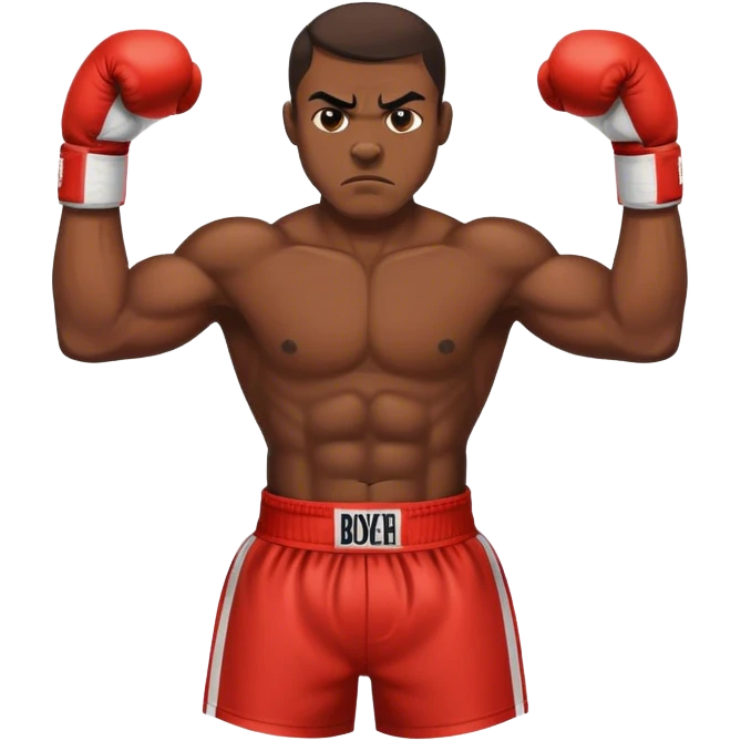 Boxing hitter emoji