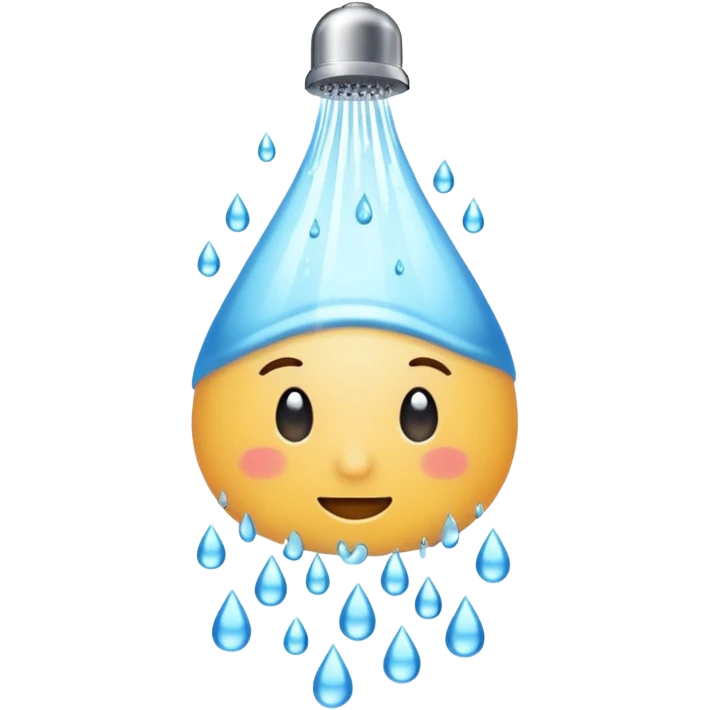 Hot shower  emoji