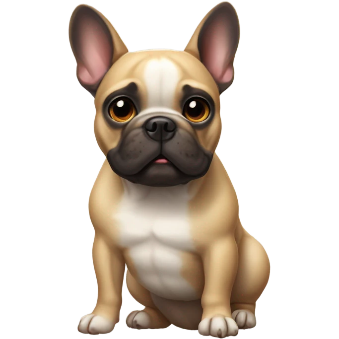 French bulldog emoji