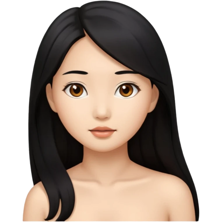 Naked Asian women emoji