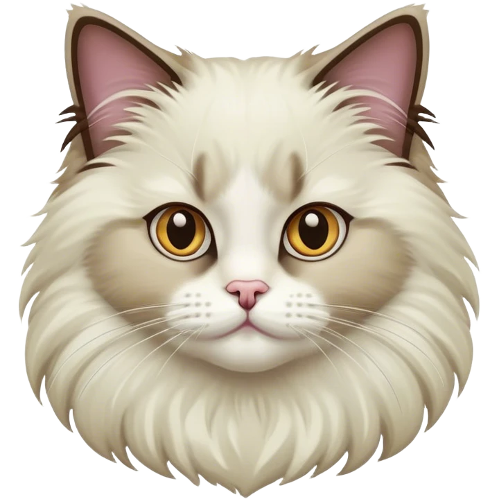 Ragdoll cat, Bi colour emoji