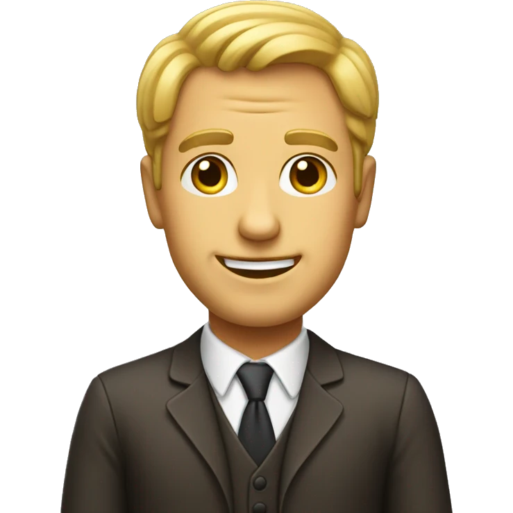 polite man emoji