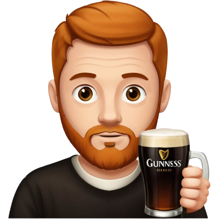 𝙸𝚛𝚒𝚜𝚑 𝚖𝚊𝚗 𝚍𝚛𝚒𝚗𝚔𝚒𝚗𝚐 𝚙𝚒𝚗𝚝 𝚘𝚏 𝚐𝚞𝚒𝚗𝚗𝚎𝚜𝚜 emoji