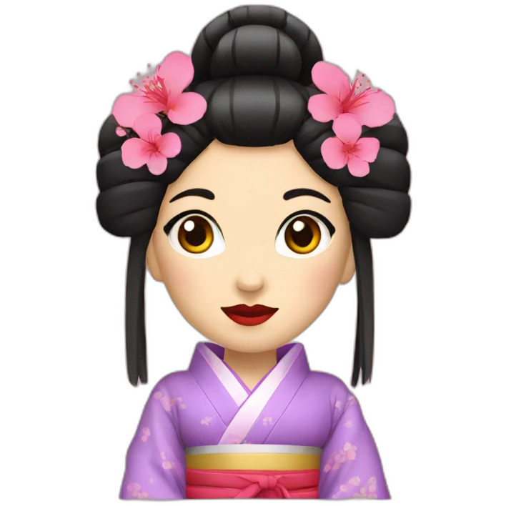 geisha emoji