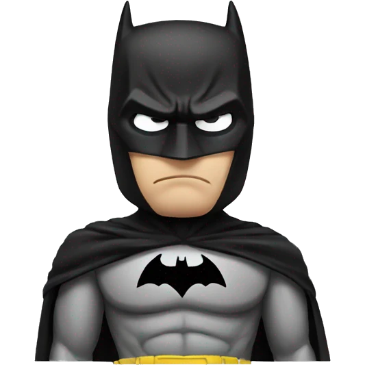 Batman sad emoji