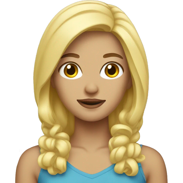 blonde emoji