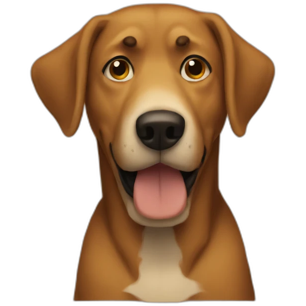 this is fine dog emoji