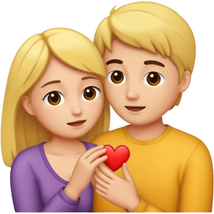 Couple being intimate  emoji