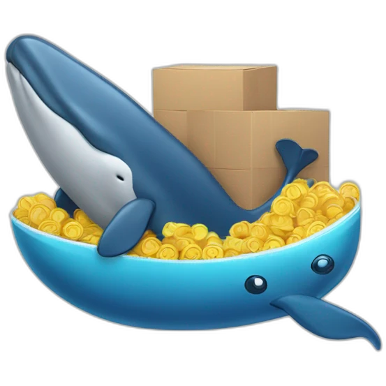 Whale stock up emoji