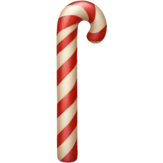 Beige candy cane  emoji