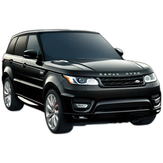 RANGE ROVER SPORT black emoji