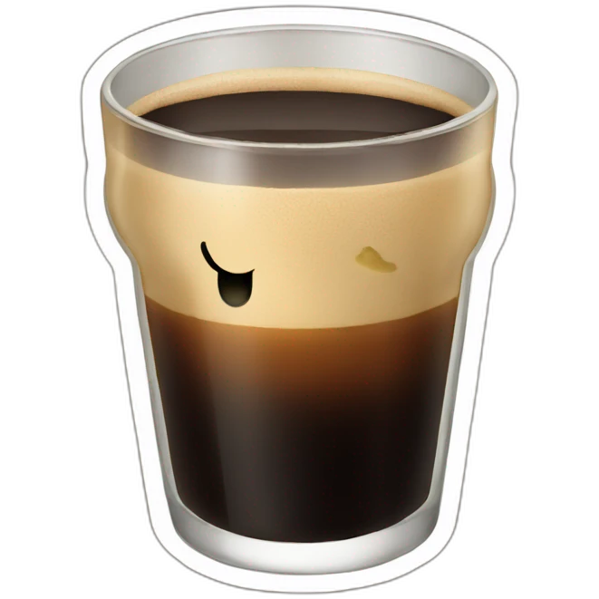 baby Guinness pint emoji