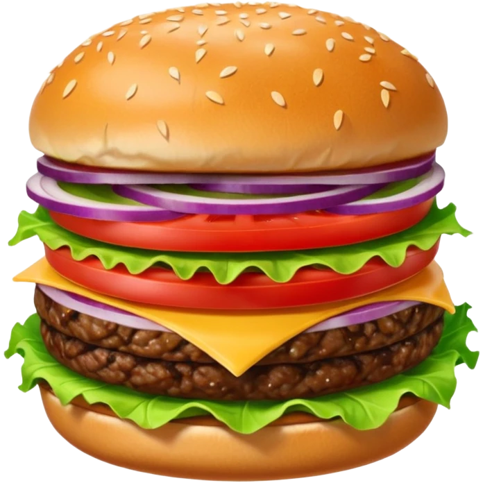 Hamburger emoji