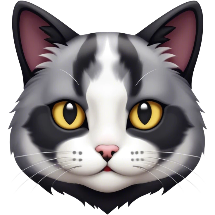 a sneaky cat emoji