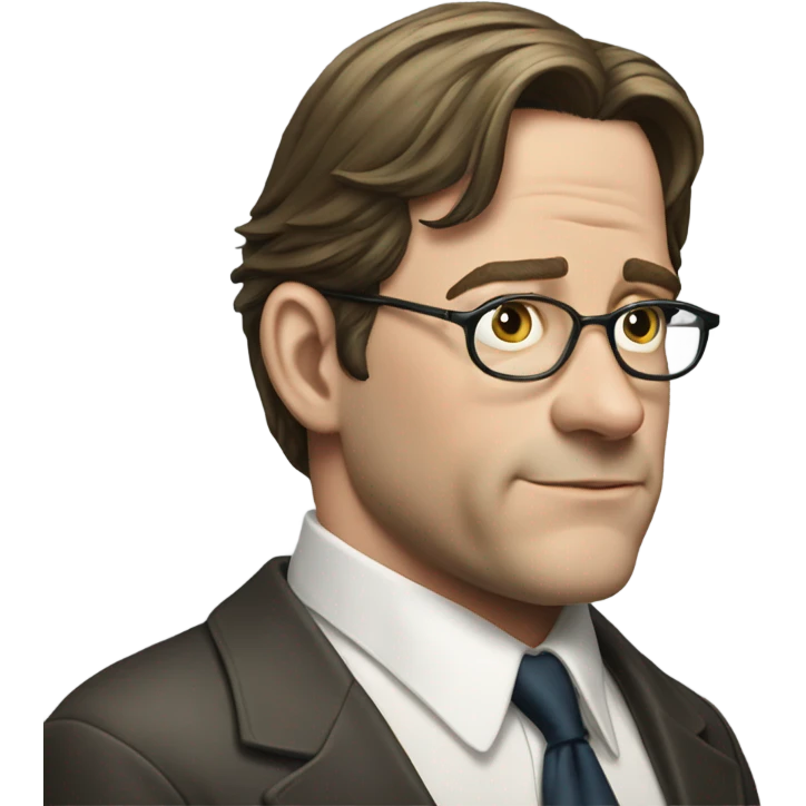 James jones earl looking down at Matthew Broderick  emoji