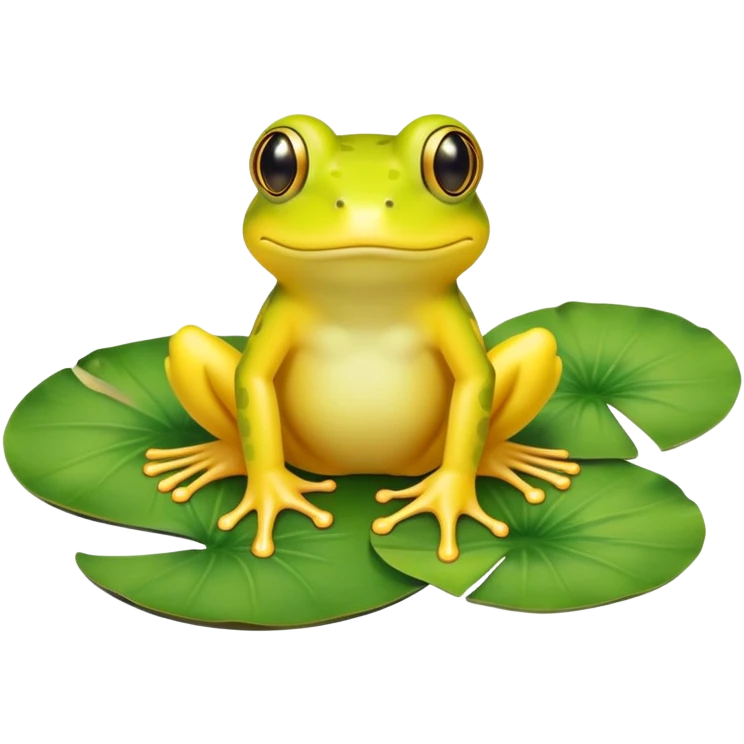 Lemon frog emoji
