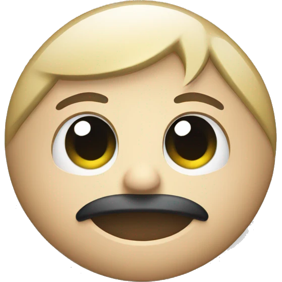button with "hush" text emoji