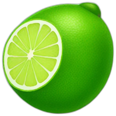 lime emoji