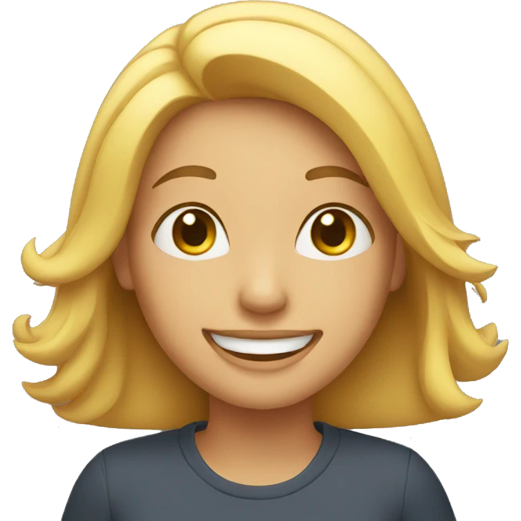 happy woman emoji