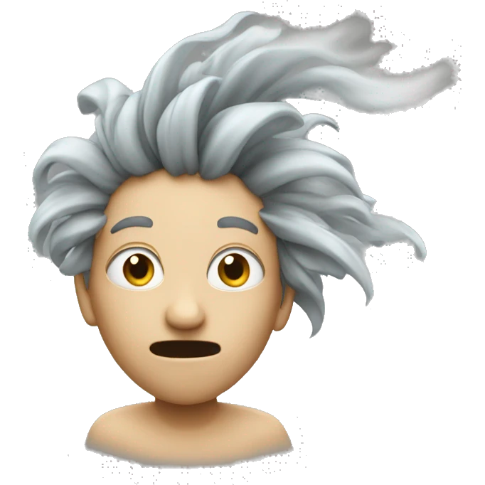 wind blowing emoji