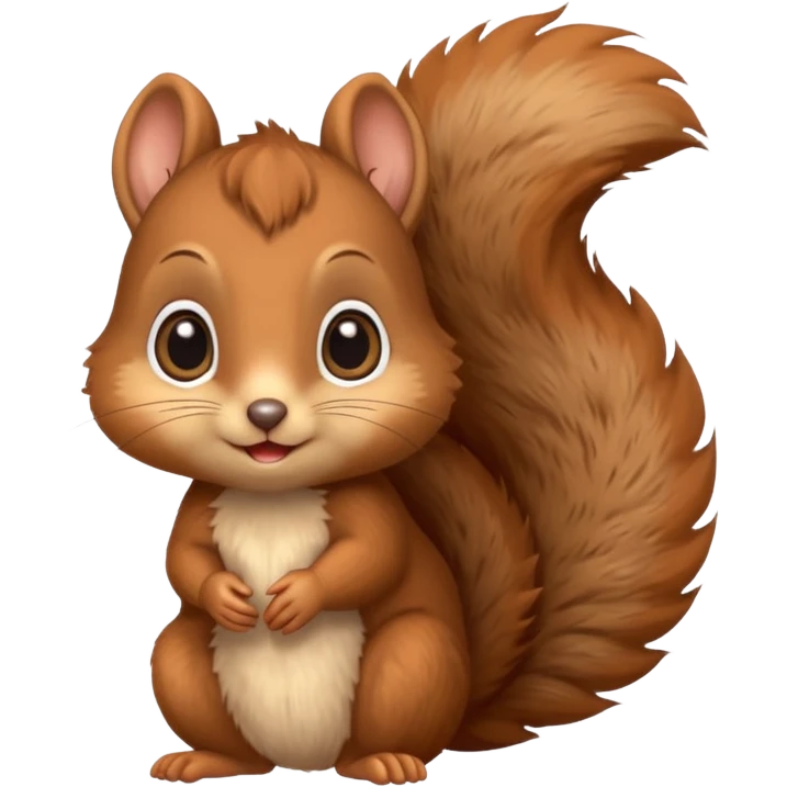 baby squirrel emoji