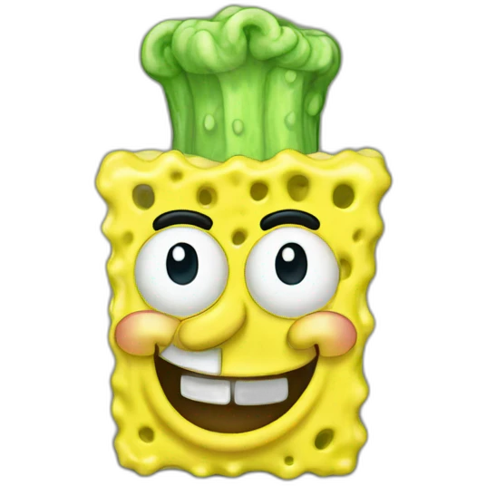 Sponge bob yellow emoji