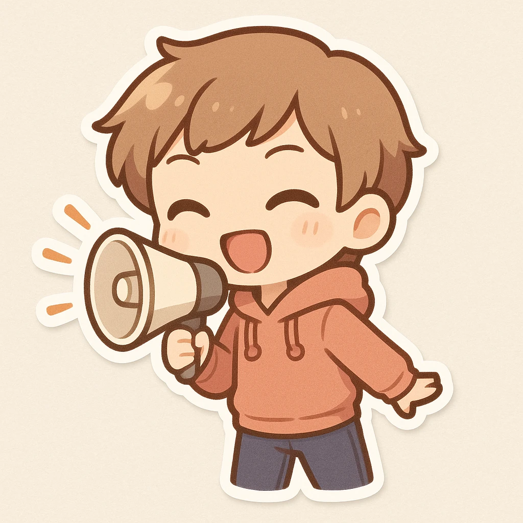 megaphone emoji