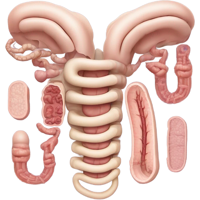 Intestine anatomy emoji