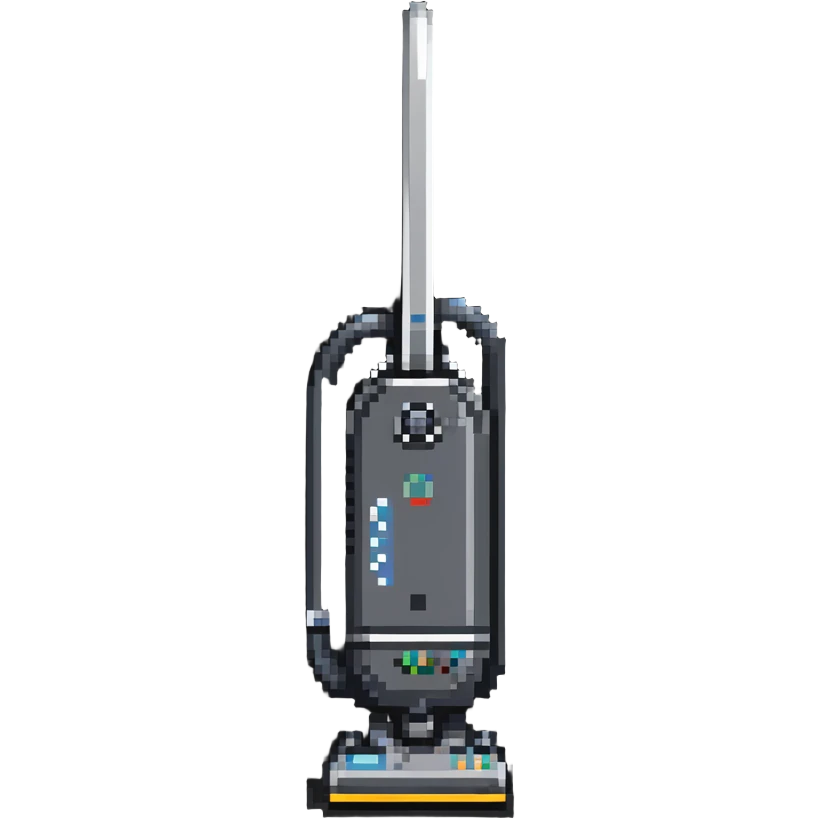 Upright vacuum cleaner emoji