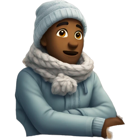Cozy winter emoji