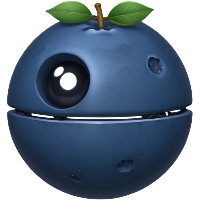 deathstar blueberry fruit berry emoji