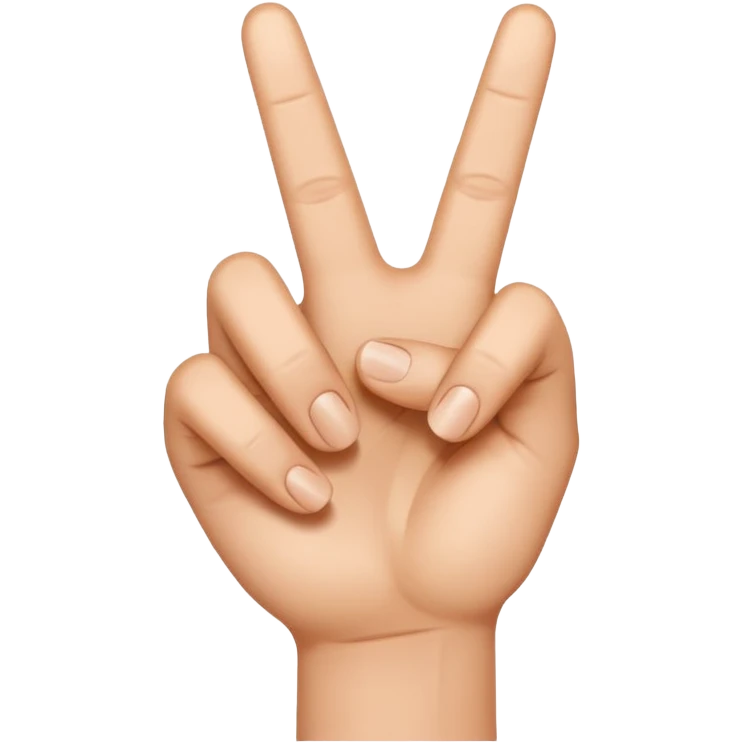 ‘Z’ hand sign  emoji