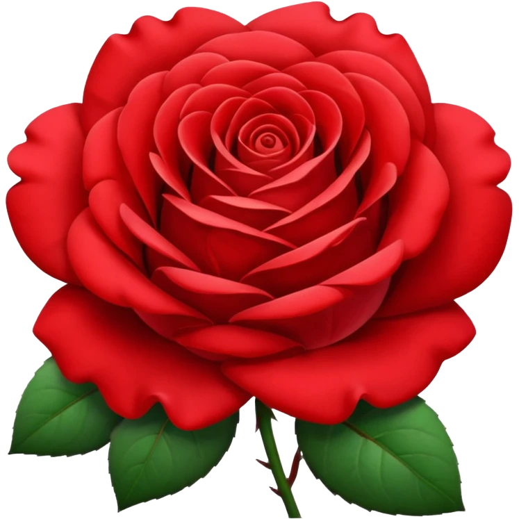 Flower rose emoji