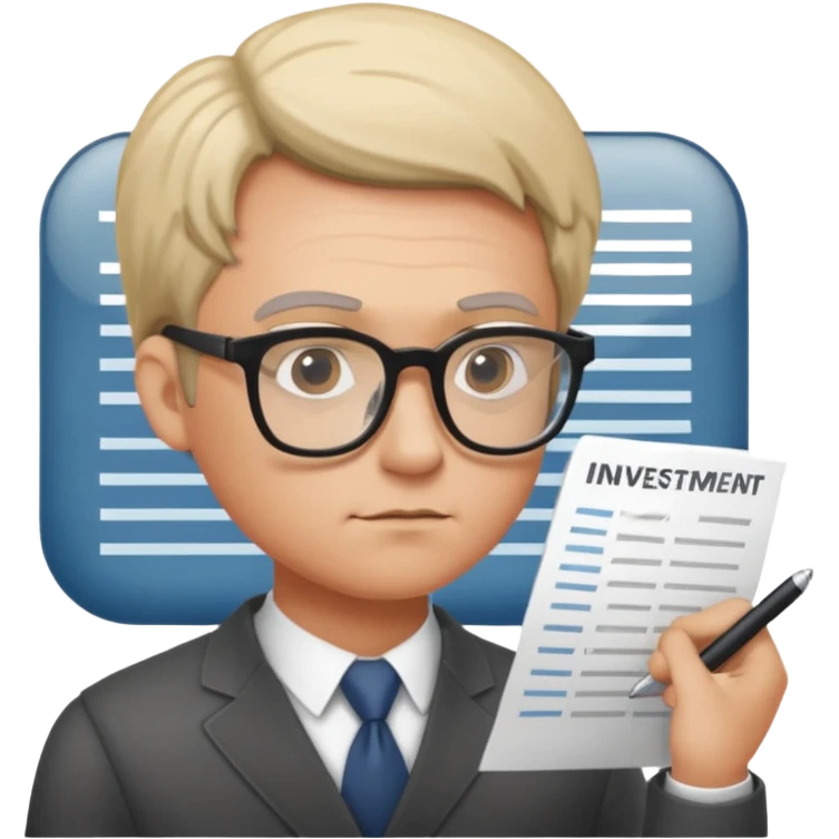 customized investment plan with human emoji