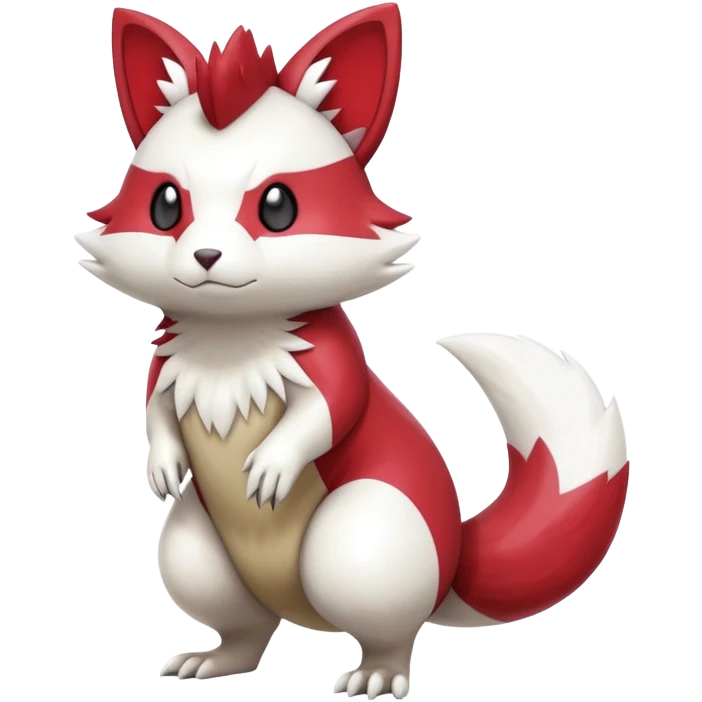 Shiny Furret-Zangoose-Hybrid (Full body) emoji