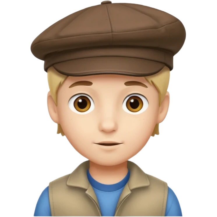 Boy with casquette  emoji
