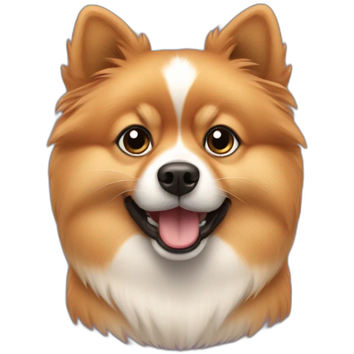 Pomeranio dog emoji