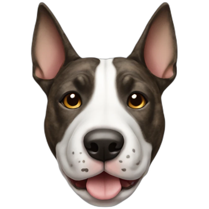 brindle bull terrier emoji