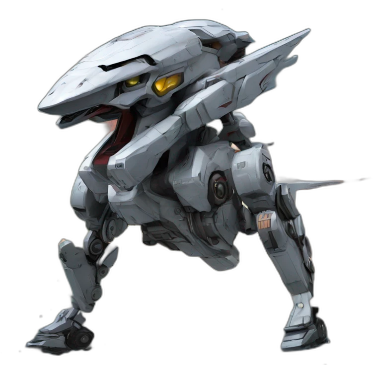mecha hitler on a raptor in space emoji