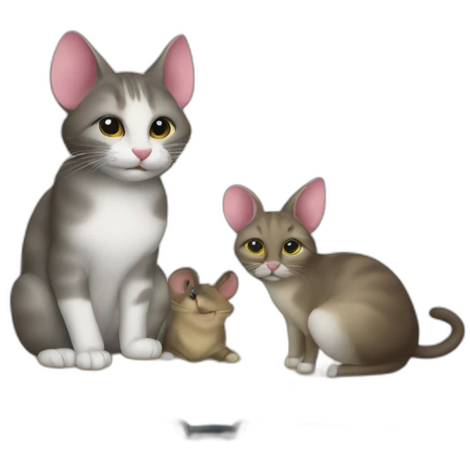 Cat & mouse duet book by H.D Carlton emoji