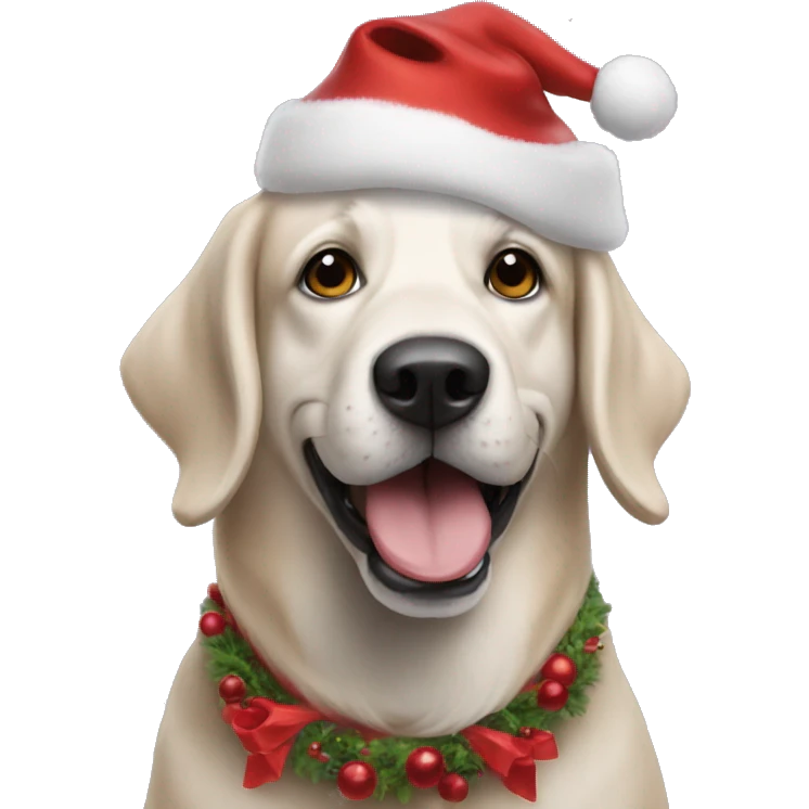 Boomer dog christmas emoji