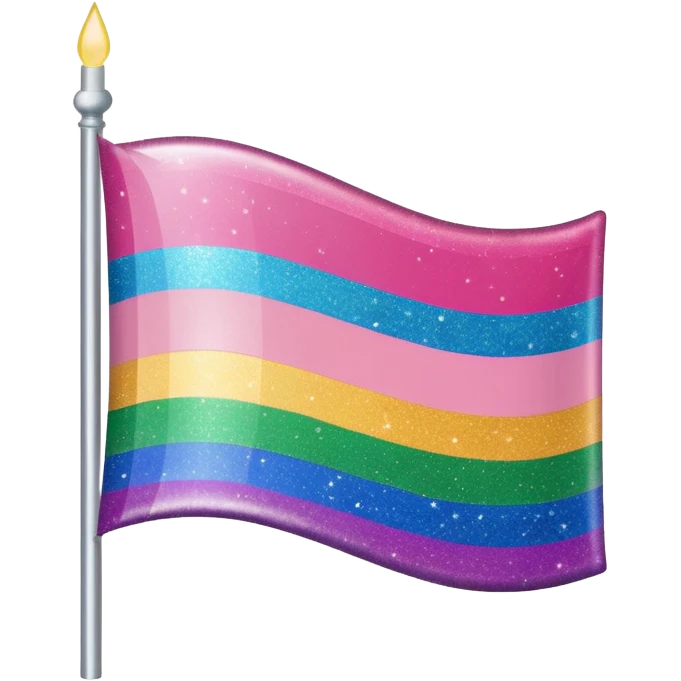 la bandera lesbiana de navidad emoji