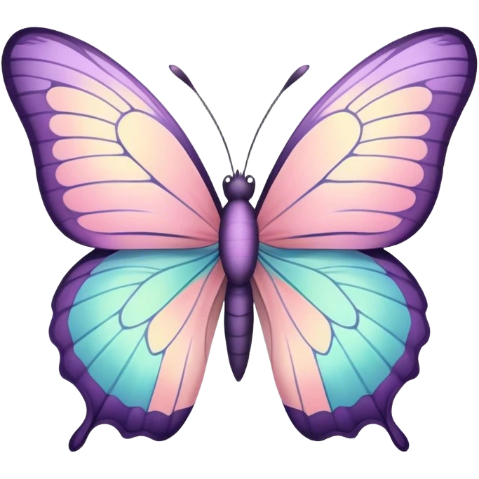 Pastel butterfly  emoji