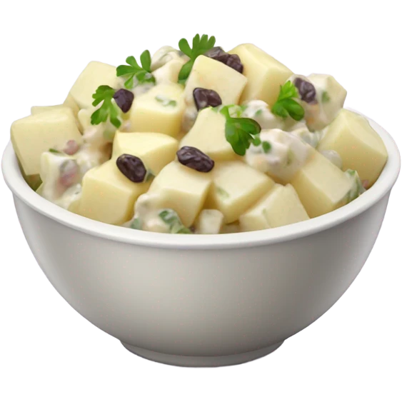 Potato salad with raisins  emoji
