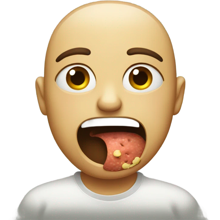 Stomachache emoji