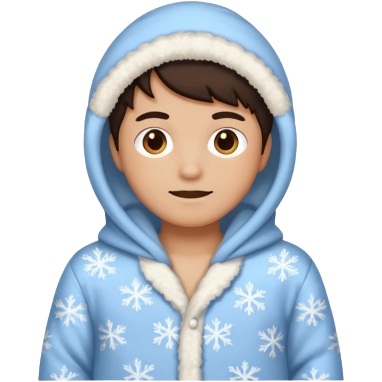 Winter Cozy Pajamas emoji