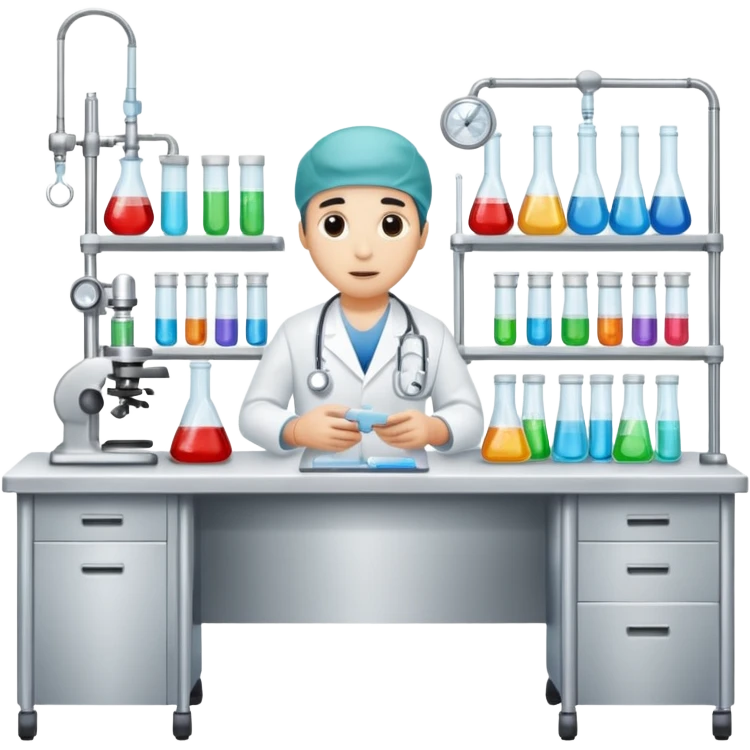 medical lab emoji