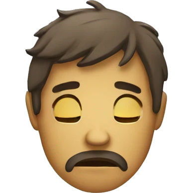 Depressed emoji