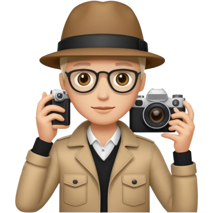 fotógrafo moderno emoji